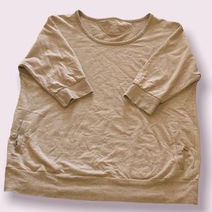 Beige B.U.M. Equipment Sweatshirt with Pockets